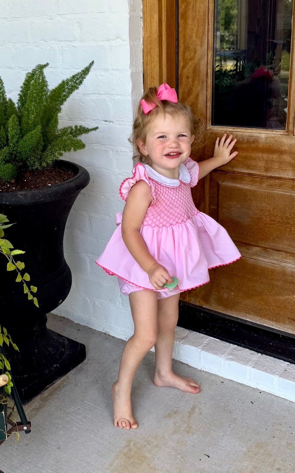 Rosie Bow Back Bloomer Set