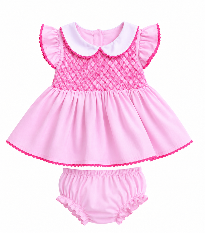Rosie Bow Back Bloomer Set